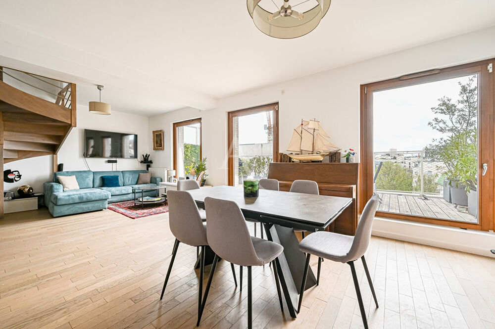 Suresnes limite Puteaux- Appartement 6 pièces 155m² - 80m² Terrasses - 3 Parkings - 1 Cave