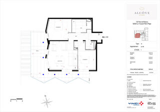  Appartement � vendre 3 pi�ces 66 m�