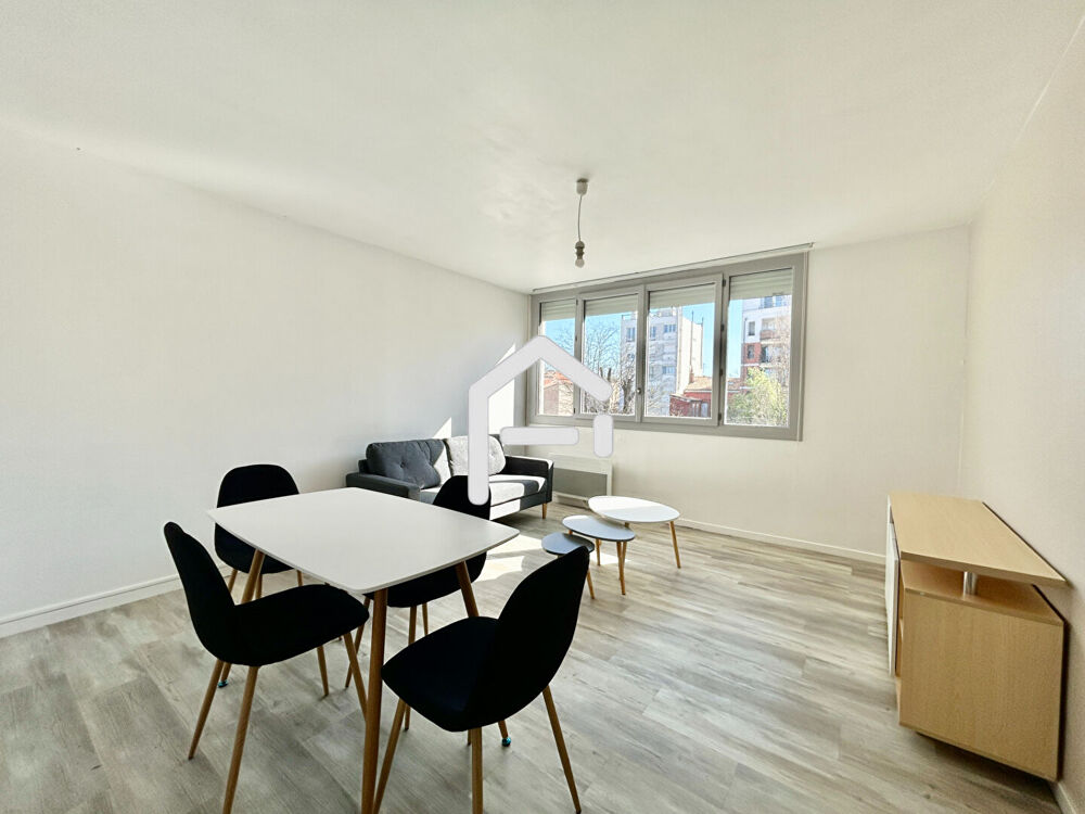 Location Appartement À louer : T3 meublé de 67m² à Saint-Cyprien + PARKING ET CAVE Toulouse