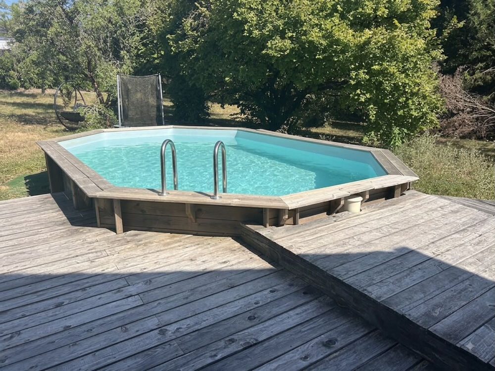 Maison de caractère 108 m2 - 3/5 ch. - Piscine, Grange & Terrain 2 400 m2