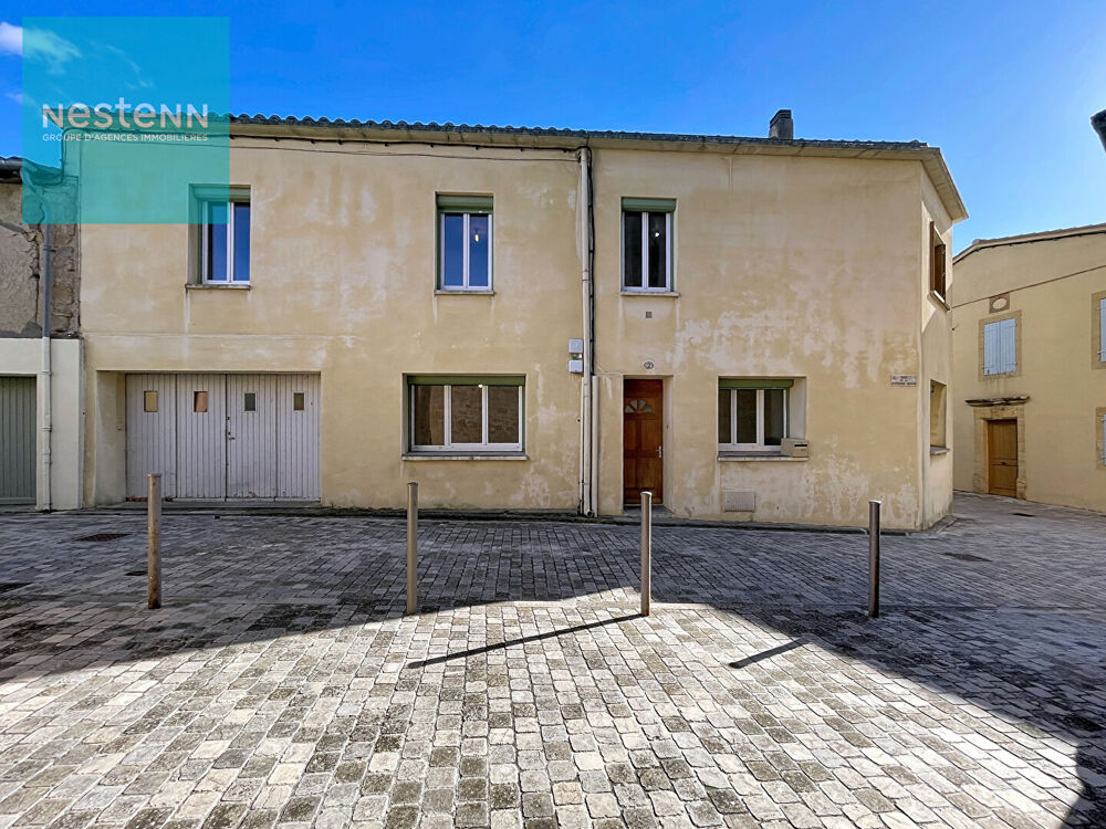 Maison de village à vendre 162m², 4 chambres, 1 bureau, cour, grand garage et jardin non attenant à Avignonet Lauragais 6 pièce(