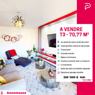  Appartement  vendre 3 pices 71 m