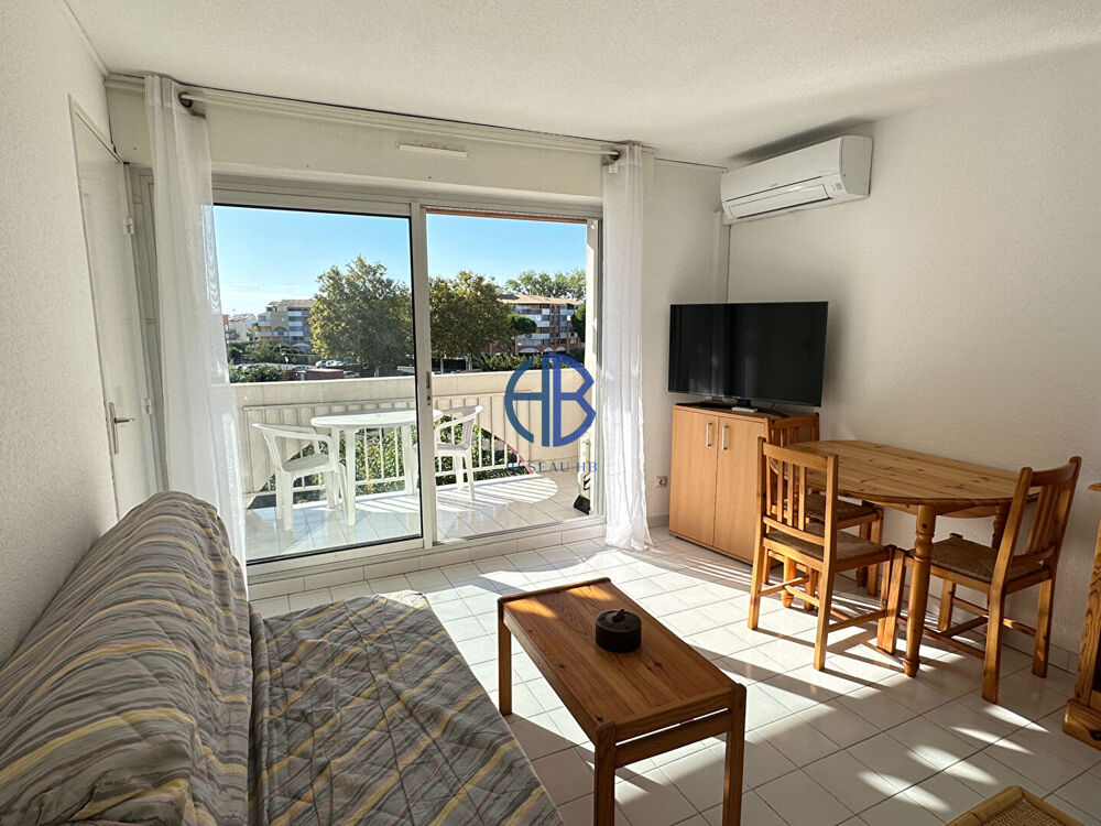 Vente Appartement T2 avec parking et piscine devant la plage - Secteur Richelieu Le cap d agde