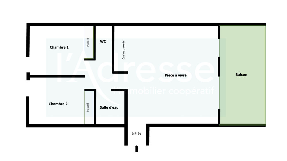 Appartement 3 pièces 63 m² · à Lattes · 63 m² · 299 900 €