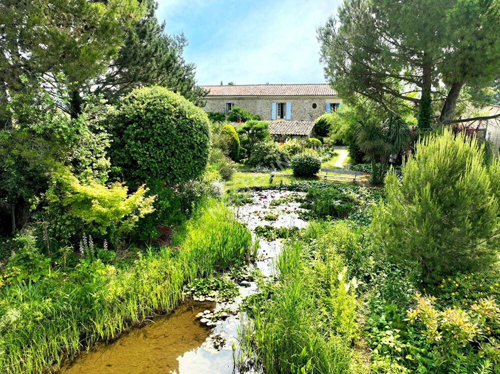 Vente Maison Drôme : Ancien corps de ferme rénové avec piscine et parc arboré Loriol sur drome