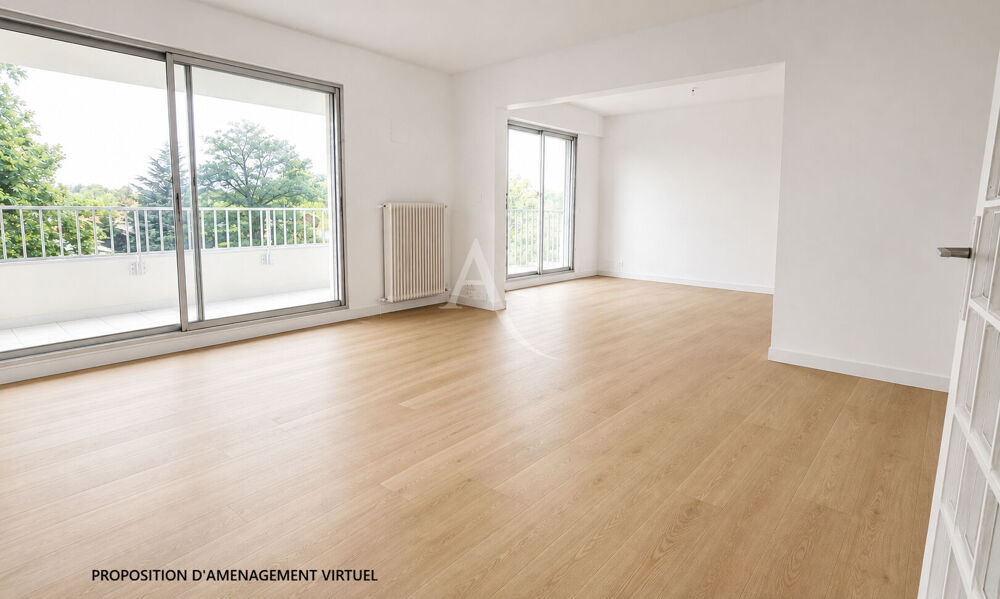 Vente Appartement Appartement  4 pièces de 88 m2 avec balcons et box Bordeaux