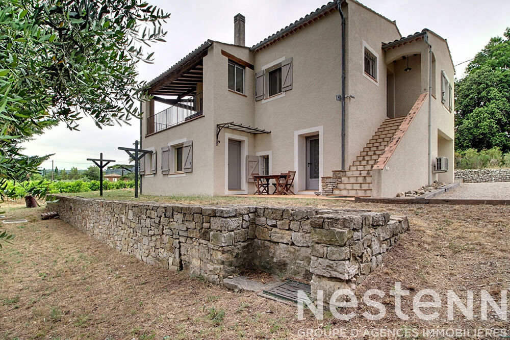 A VENDRE ! Maison Lorgues 4 pièces 117 m2 située sur un terrain de 3667m²