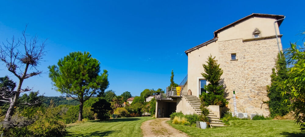 Vente Maison Coup de coeur assuré! Maison de charme en pierre, vue panoramique et prestations d'exception Montbazens
