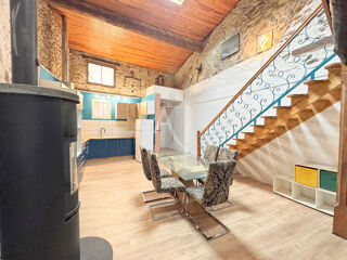 Vente Maison VINCA : Maison de ville 3 pièces - 87 m²  PIERRES APPARENTES ET CACHET DE L'ANCIEN !! Vinca