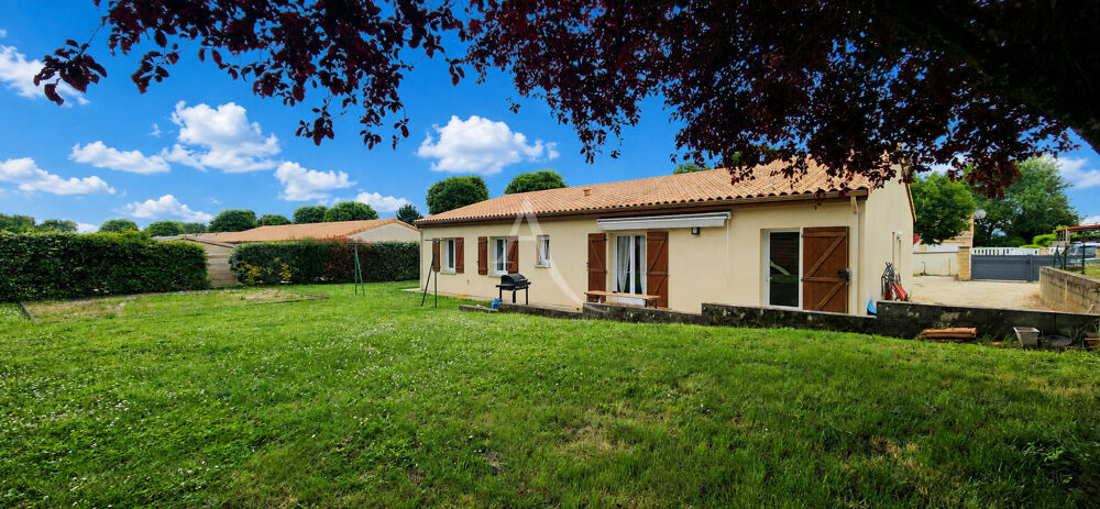 5 MIN DE VIVONNE - PLAIN PIED - 4 CHAMBRES - GARAGE - JARDIN