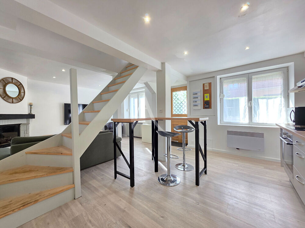 Maison de village à Pierre-Levée grandement rénovée 3 chambres avec véranda et garage - Terrain clos et arboré
