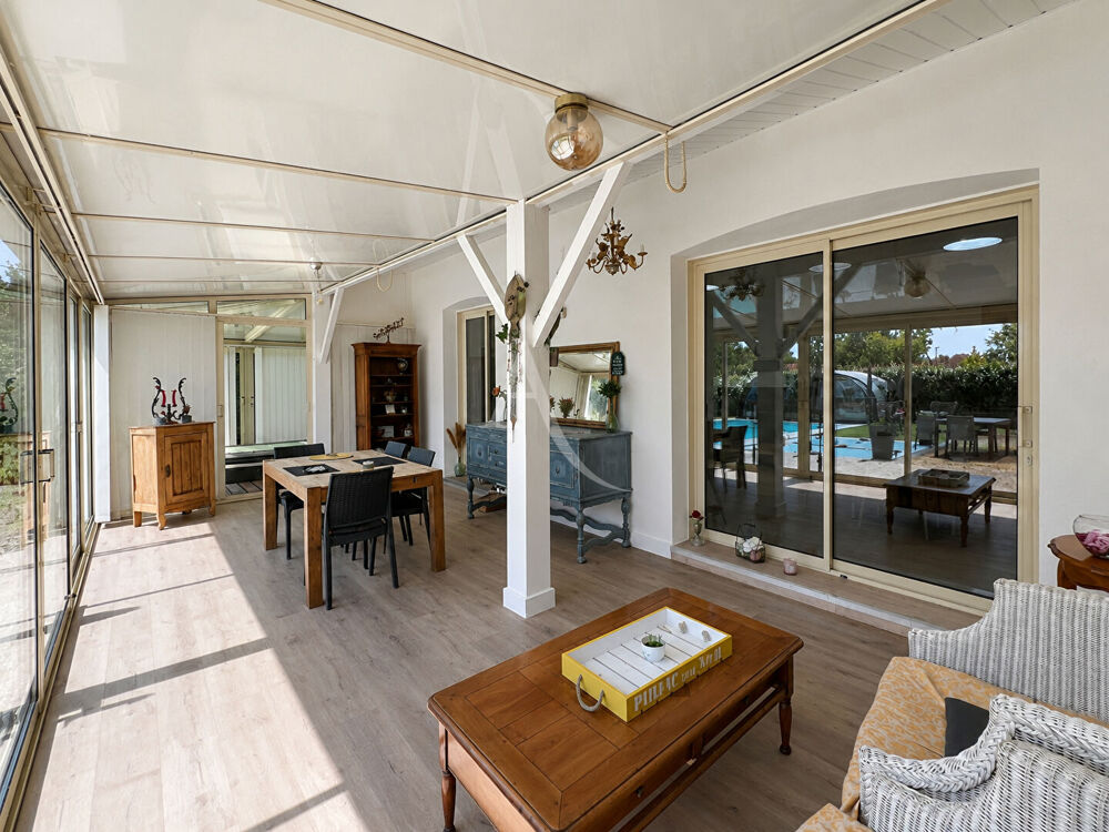 Maison clé en main avec piscine, véranda spa et dépendances