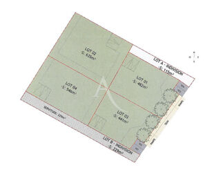  Terrain  vendre 636 m