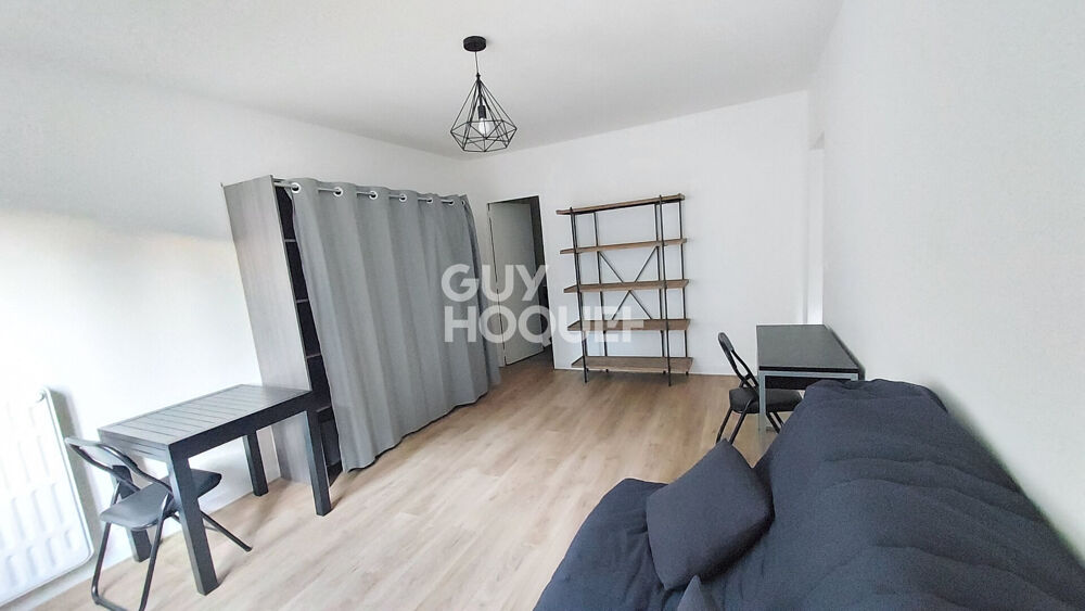 Studio meublé de 33.58m² proche gare avec parking