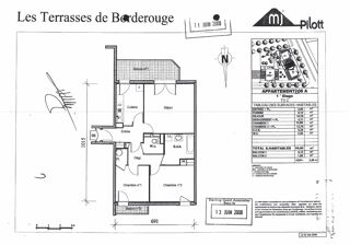  Appartement à louer 3 pièces 69 m²