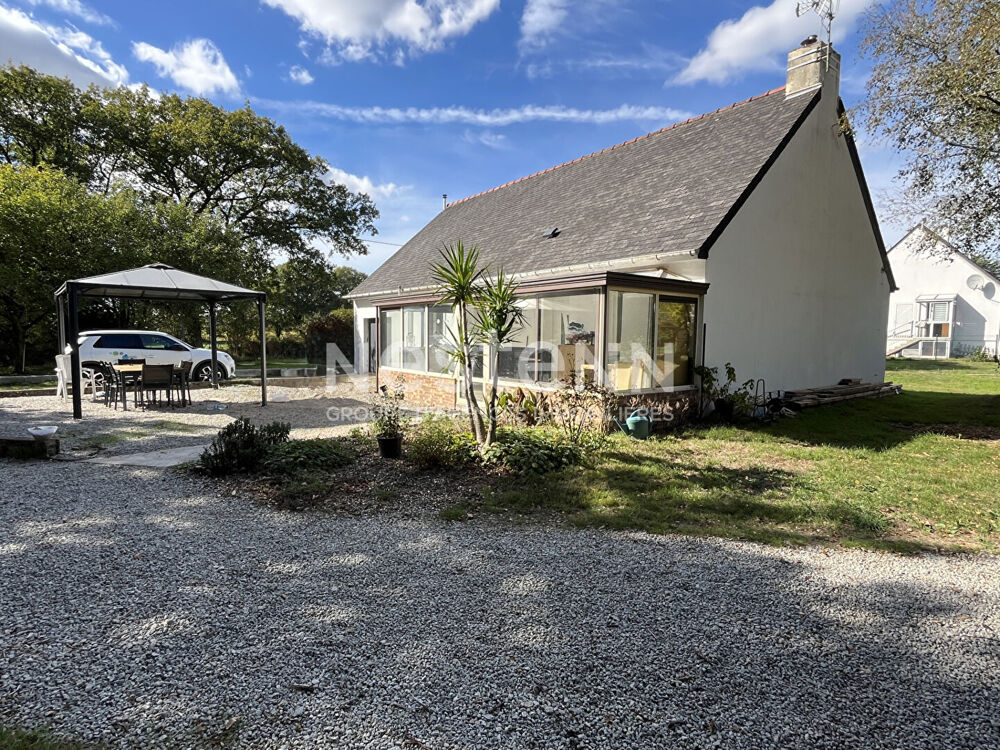 Maison de plain pied à vendre en campagne de Trédion / 74 m² / 2 chambres / 2900 m² de terrain