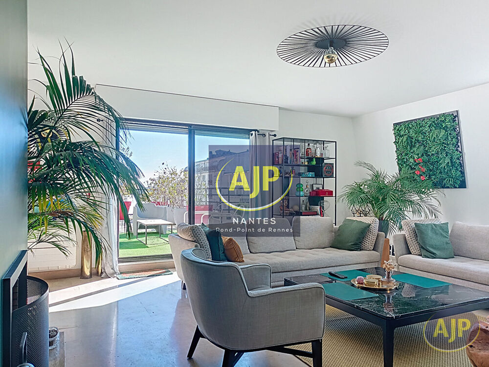 Vente Appartement T5 dernier étage + terrasse 90 m² Nantes