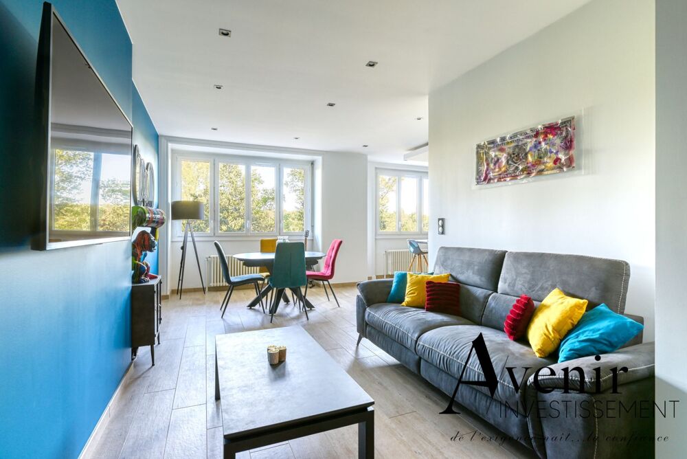 Vente Appartement Vue Rhône - Appartement 3 chambres - 92 m2 Caluire et cuire