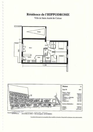  Maison � louer 3 pi�ces 66 m�