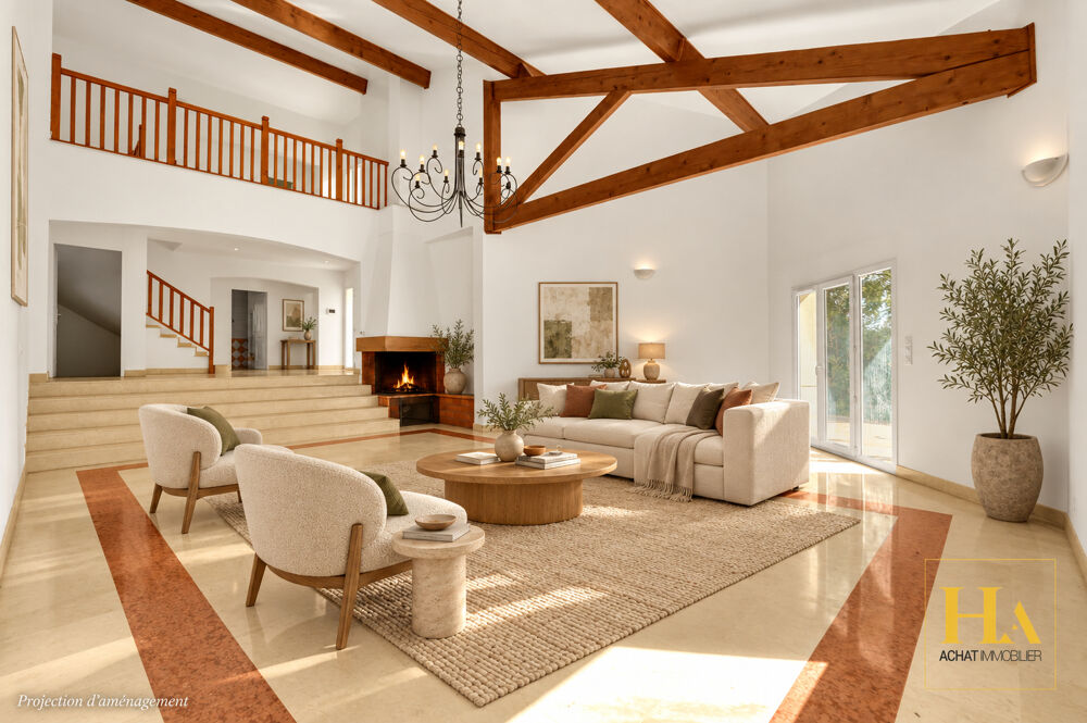 Vente Maison Maison Aureville 7 pièces, 230 m2, piscine, pool house et garage Aureville