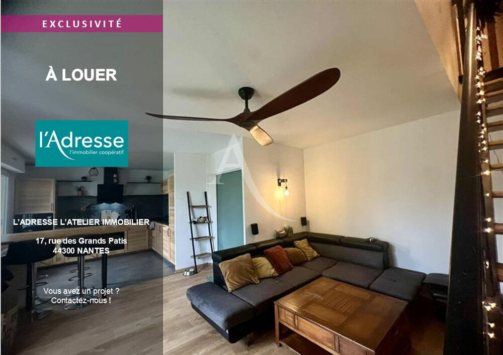 Appartement Nantes 3 pièce(s)