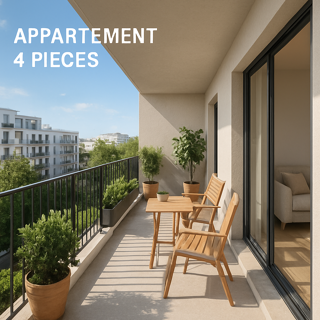  Appartement à vendre 4 pièces 86 m²