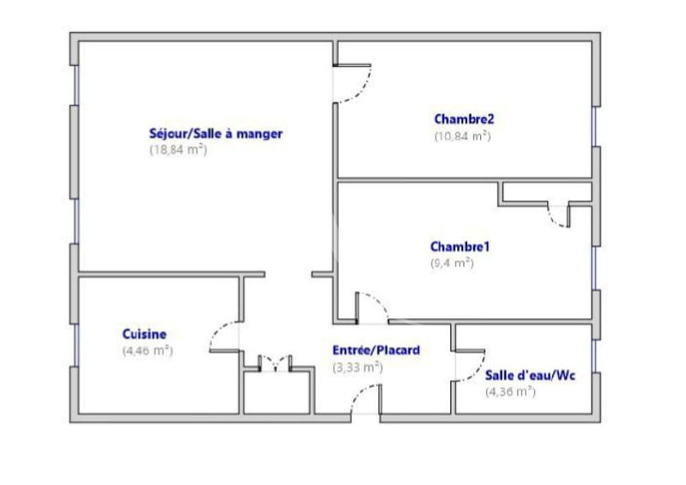Vente Appartement 3 PIÈCES 52M²  -PÈRE-LACHAISE / PHILIPPE AUGUSTE PARIS 11e Paris 11