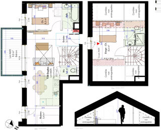  Appartement � vendre 3 pi�ces 56 m�