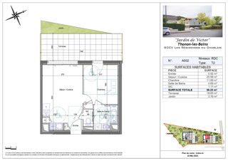  Appartement � vendre 2 pi�ces 39 m�