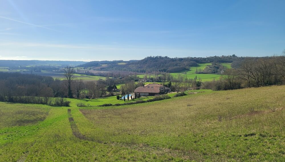 Vente Maison Domaine en pierre du Quercy - 612 m² utiles - 2 hectares - projet de rénovation à reprendre Brassac