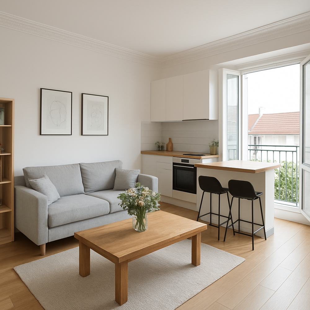 Appartement 2 pièces de 37 m2 (Oissel)