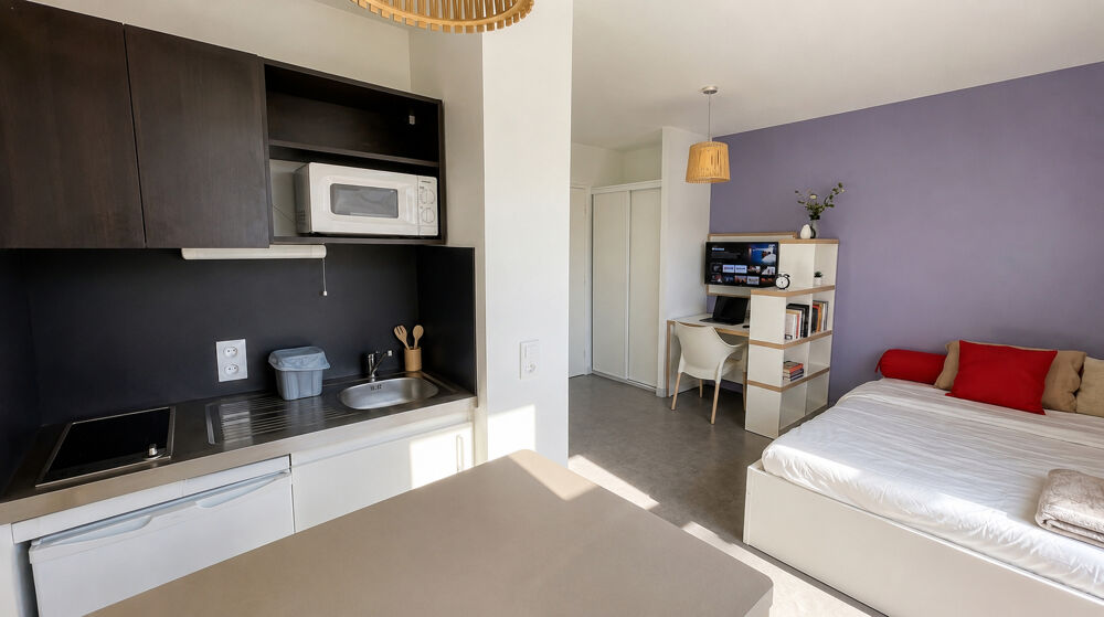 Le Havre - STUDIO 23,44 m² RÉSIDENCE ÉTUDIANTE GÉRÉE SECTEUR DOCKS VAUBAN