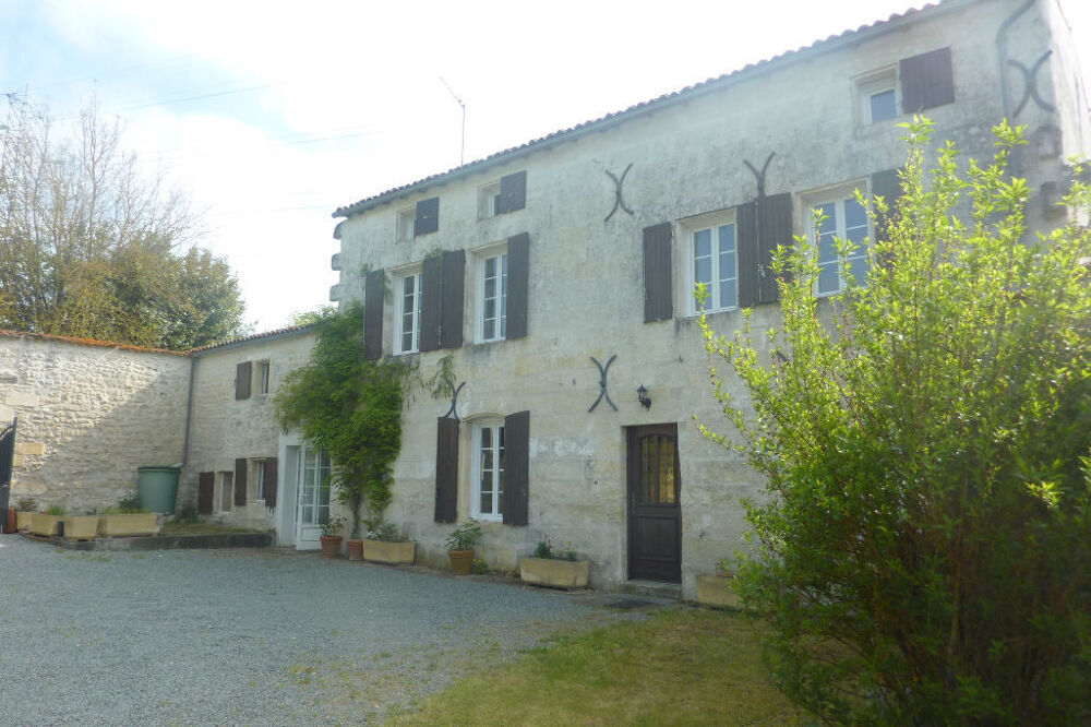 SAINTES Maison charentaise de 234 m2 avec un grand parc arboré