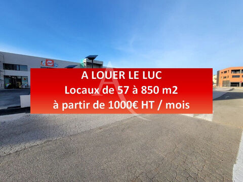 Le Luc locaux NEUFS de 57 à 850m2 avec parkings 1000 83340 Le luc