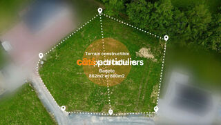 Terrain  vendre 880 m
