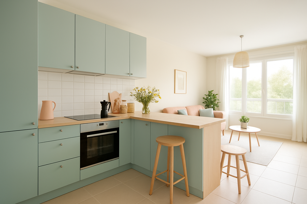 Appartement 3 pièces de 68 m2 (Les Clayes-sous-Bois)
