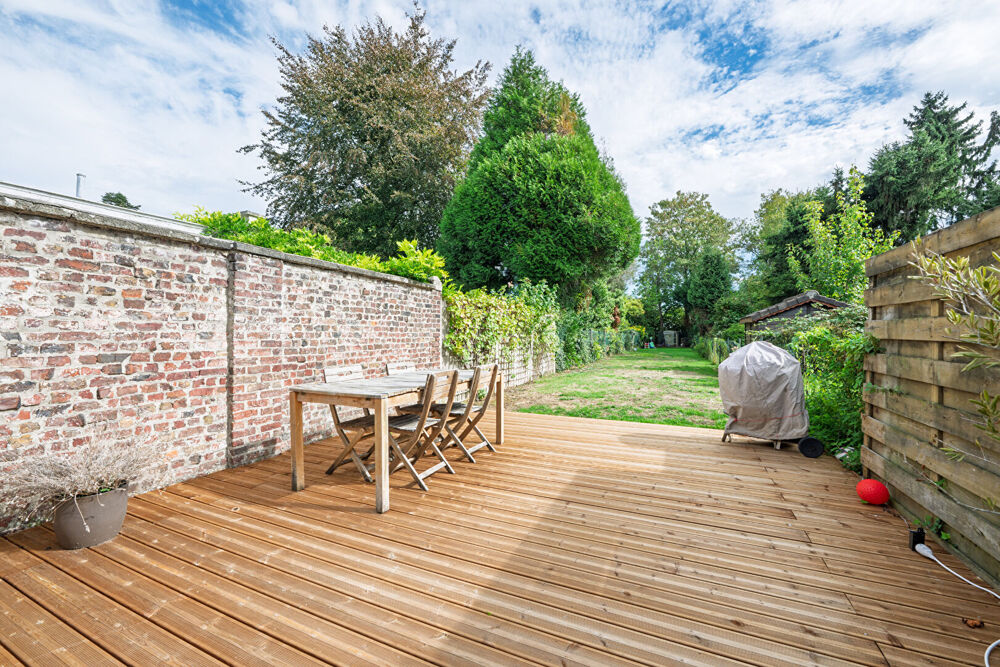 Vente Maison Maison 1930 en excellent état proche Deûle, commerce et écoles semi-individuelle avec grand jardin sans vis-à-vis Lambersart