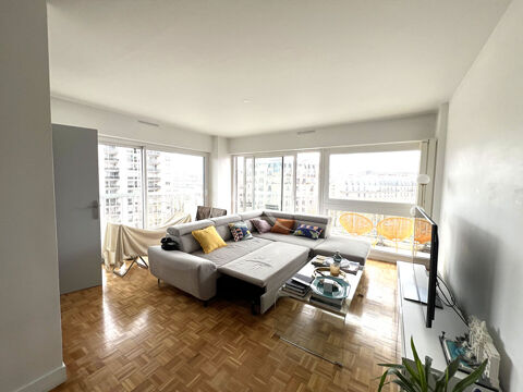   Superbe 3 pi�ces baign� de lumi�re avec balcon panoramique de 15 m� Appartement - 3 pi�ce(s) - 80 m�