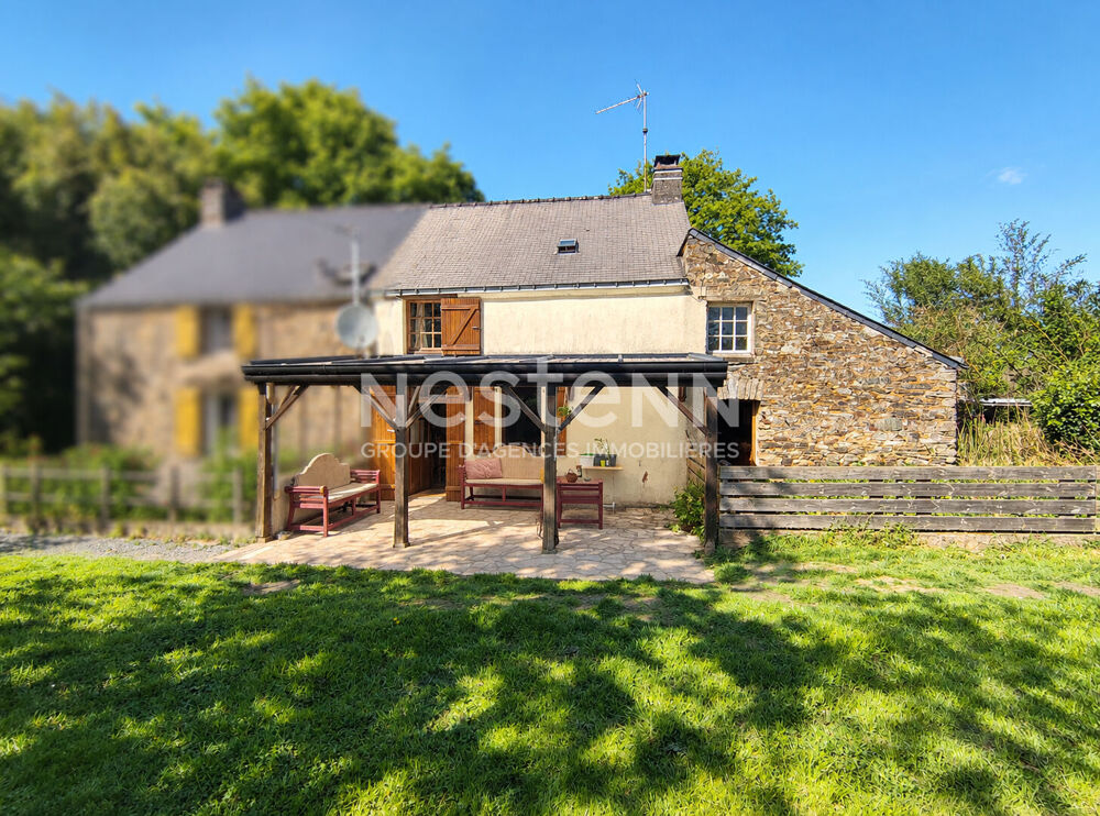 Vente Maison Maison en pierre à Saint-Dolay  Au calme à 4 km du bourg - 77 m² ?  1 chambre - 1880m2 terrain Saint dolay