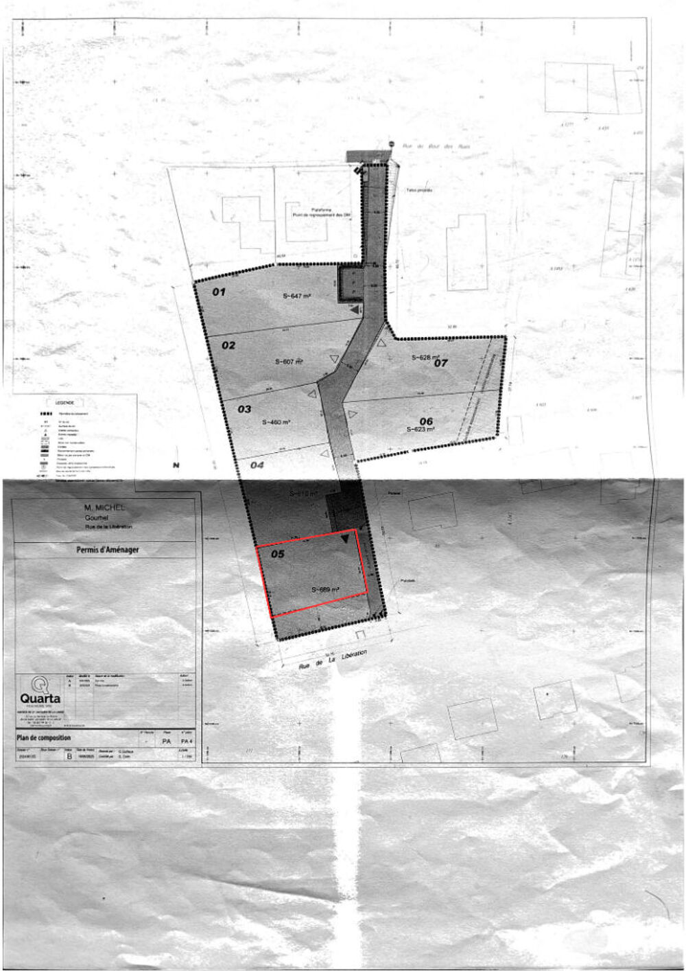 Vente Terrain Terrain Gourhel 689 m2 Gourhel