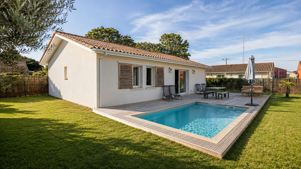Location Maison A LOUER MAISON MEUBLEE DE TYPE 4 AVEC JARDIN ET PISCINE - LEGE CAP FERRET Lege cap ferret