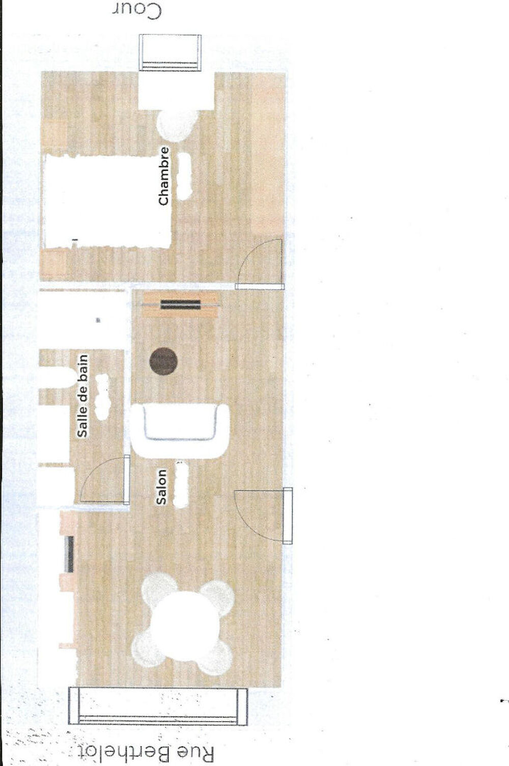 Appartement Roanne 2 pièce(s) 39.10 m2