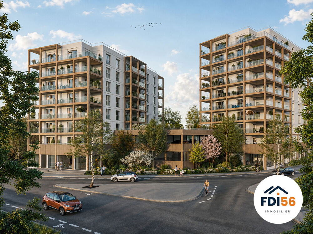 Vente Appartement Appartement NEUF 2 pièces n°A0203 - 42 m² - 1155 200  terrasse et parking Lorient