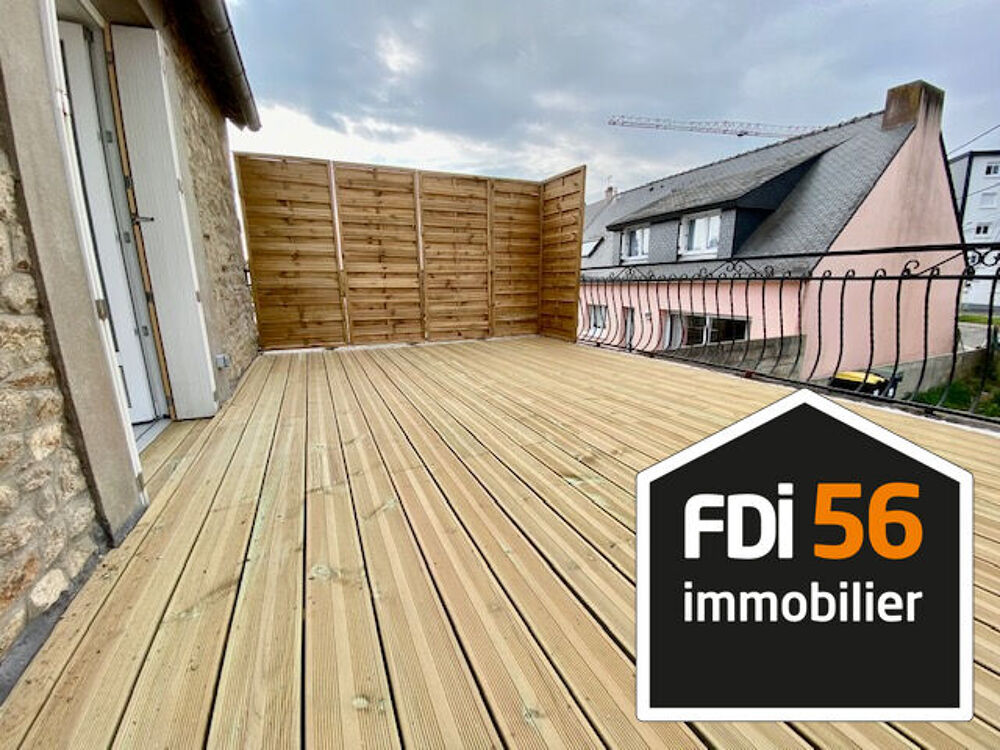 Location Appartement À LOUER - STUDIO MEUBLÉ 27m2 AVEC GRANDE TERRASSE Lorient