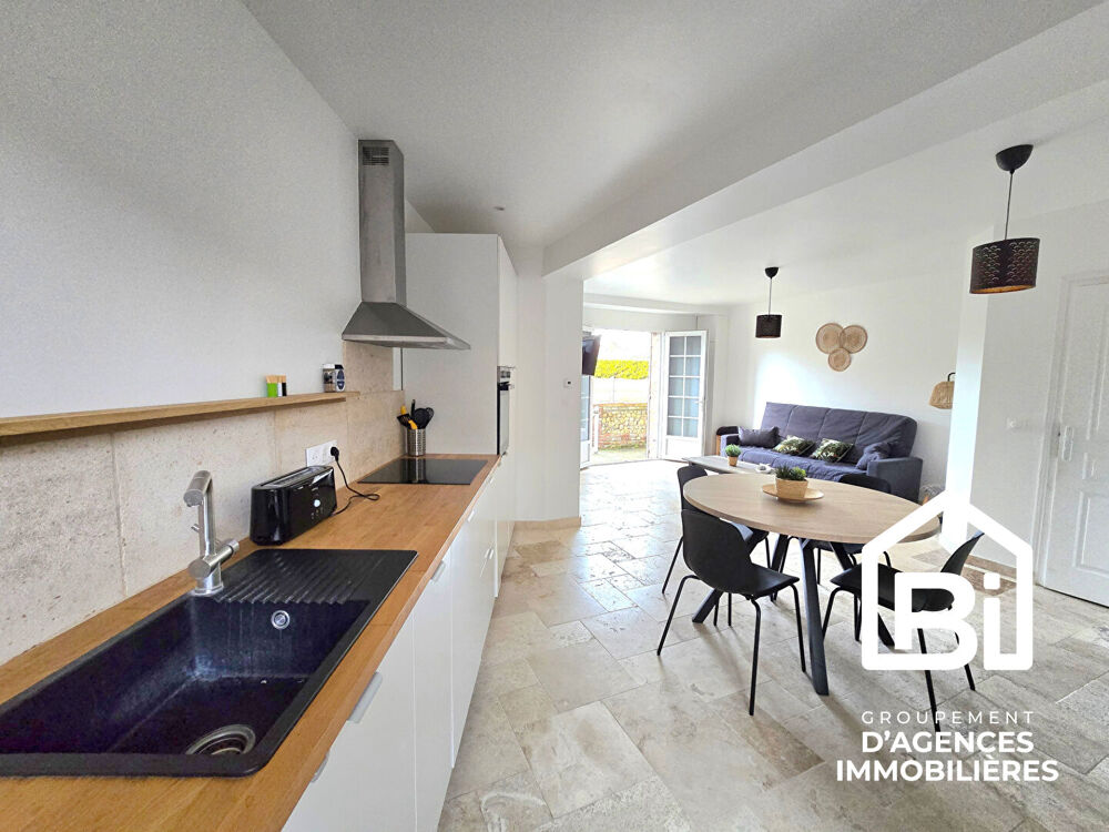 BENERVILLE SUR MER - Appartement 2 pièces en RDC avec Patio et Cave