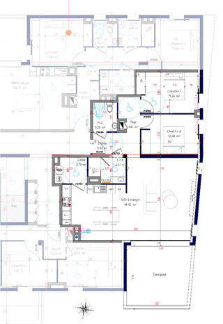  Appartement à vendre 3 pièces 82 m²