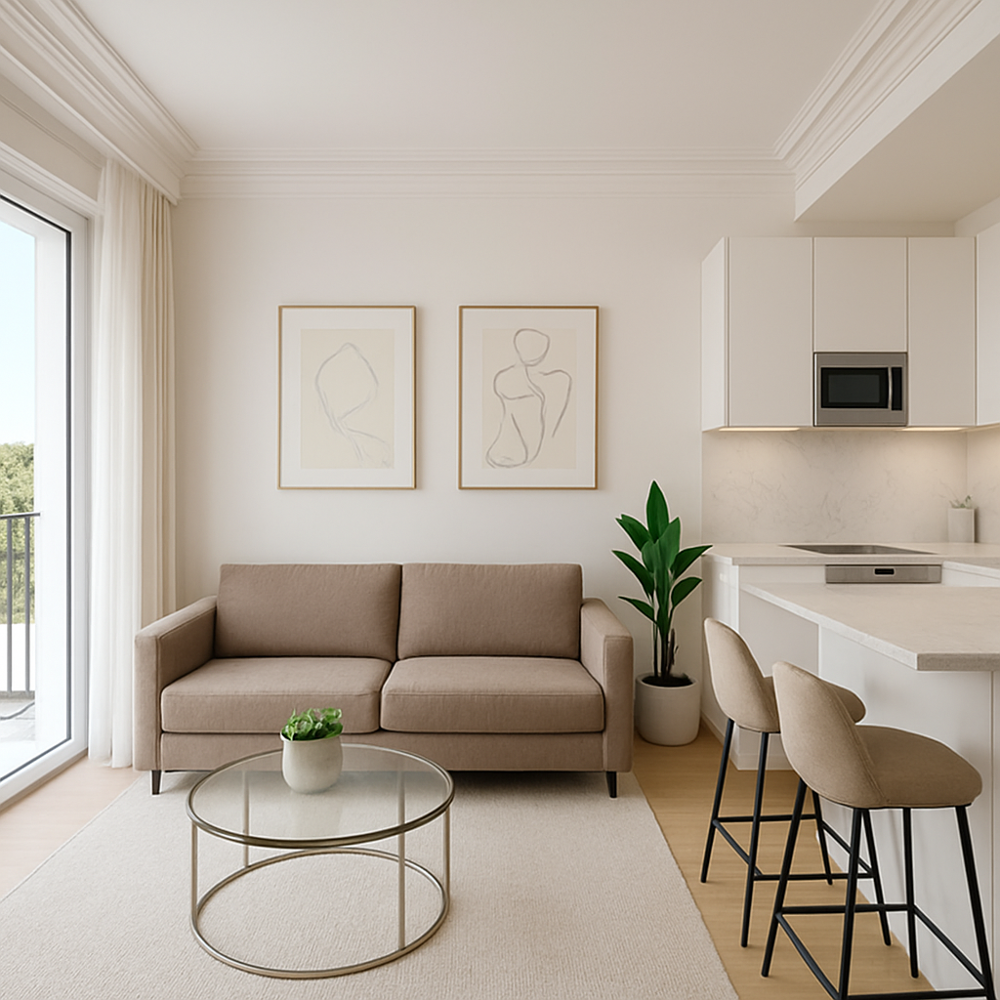 Appartement 2 pièces de 46 m2 (Andernos-les-Bains)