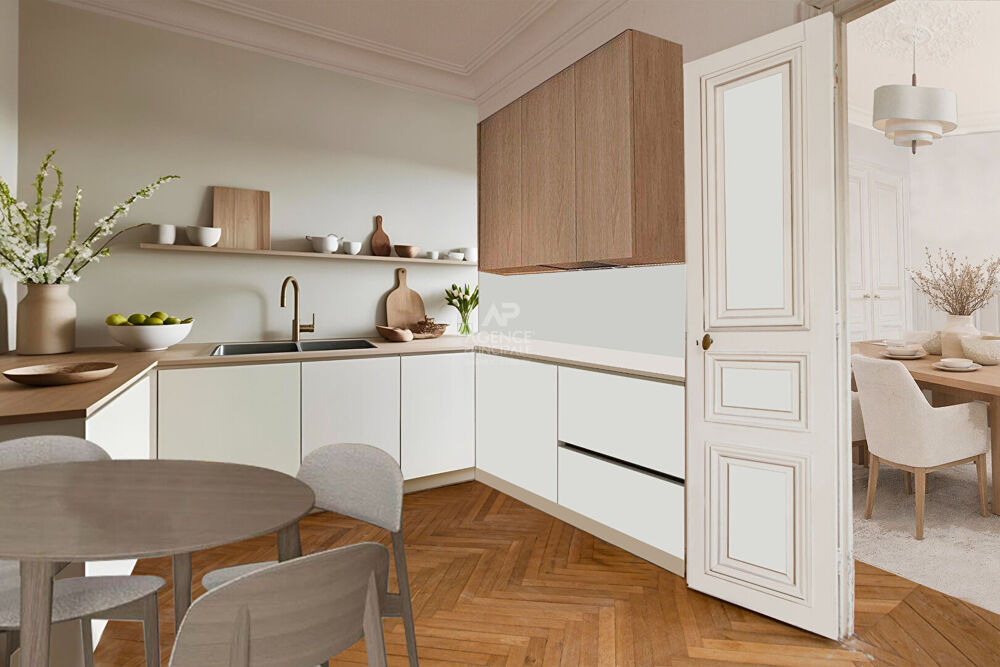 Vente Appartement Versailles Notre-Dame Paroisse - Appartement 5 pièces 132 m² carrez situé au 1er étage  avec cave et accès à un jardin collectif Versailles