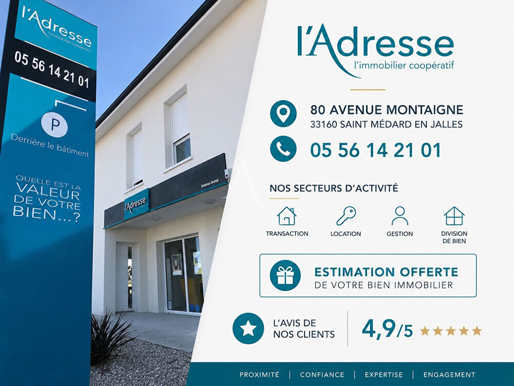 Vente Terrain Terrain centre ville Saint medard en jalles