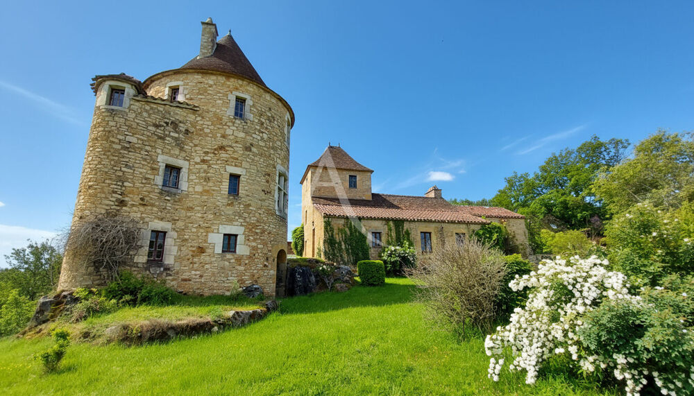 Maison de maître à 5 minutes de Prayssac, 309 m2 sur 7 ha de terrain